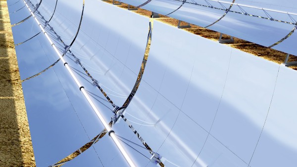 Centrais de energia de concentração solar térmica
