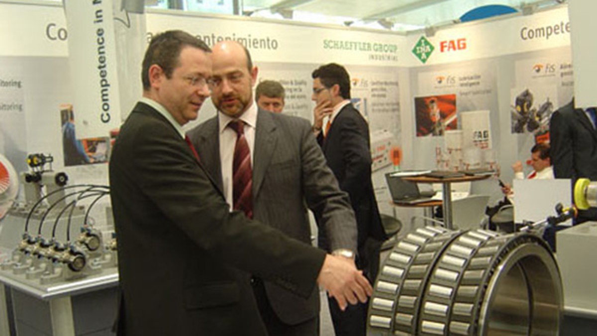 Schaeffler Iberia, s.l. inicia su estrategia en el sector MRO con la presencia en el Salón del Mantenimiento celebrado en Madrid.
