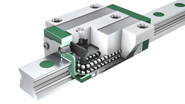 Sistemas de guiado lineal de Schaeffler: Sistemas lineales miniatura con recirculación de cuatro hileras de bolas
