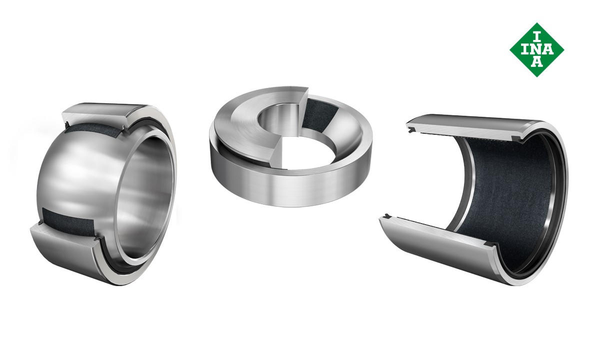 Rodamientos y casquillos de fricción Schaeffler: Casquillos de fricción libres de mantenimiento