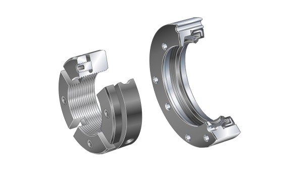 Rodamientos y casquillos de fricción Schaeffler: Anillos porta-obturación / Tuercas estriadas de precisión